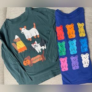 Hanna Andersson Halloween Tees size 5